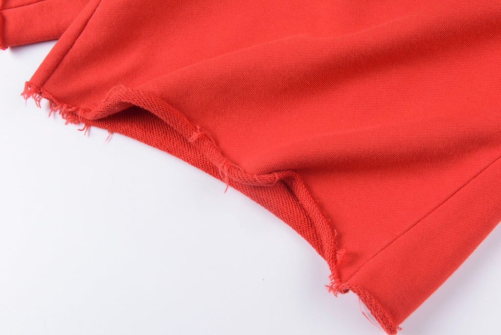 Sp5der OG Logo Sweatshort Red