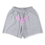 Sp5der OG Web Logo Sweat Short Heather