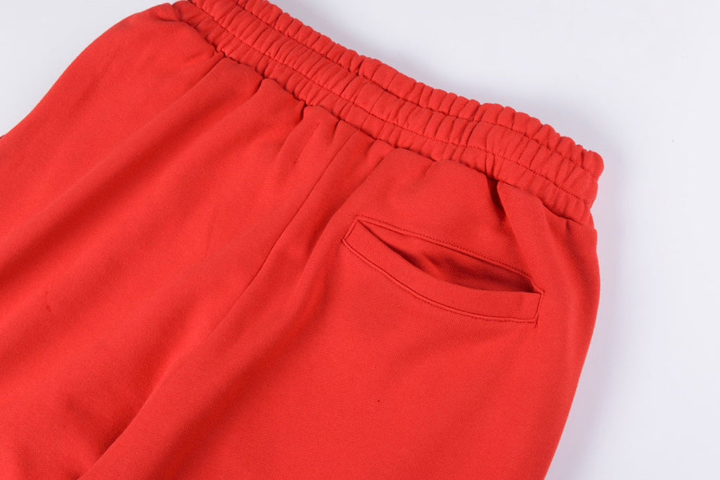 Sp5der Atlanta Open Leg Sweatpant Red