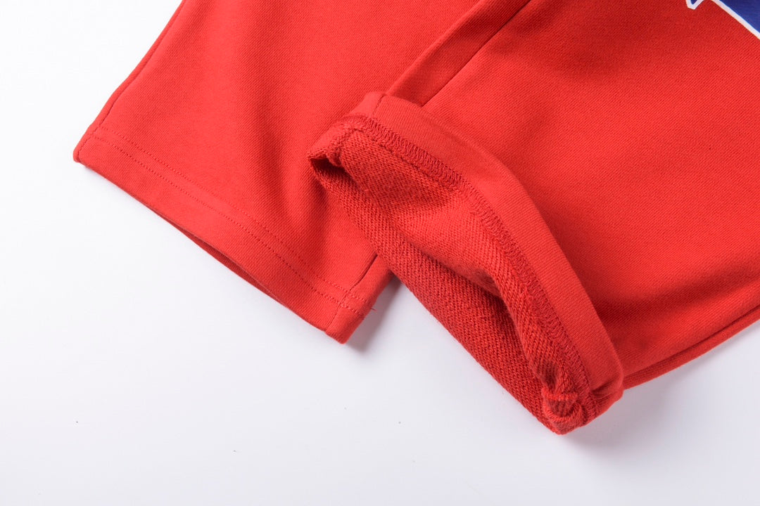 Sp5der Atlanta Open Leg Sweatpant Red