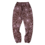 Sp5der AOP Sweatpants Brown