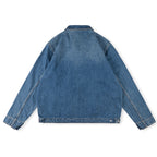 Sp5der 555555 demin jean jacket