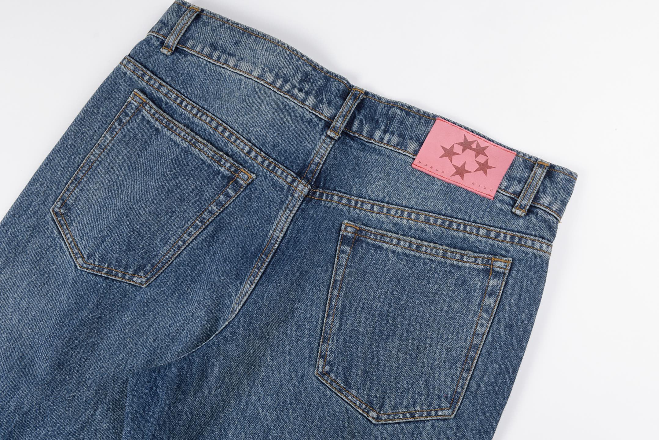 Sp5der 555555 demin jean pant