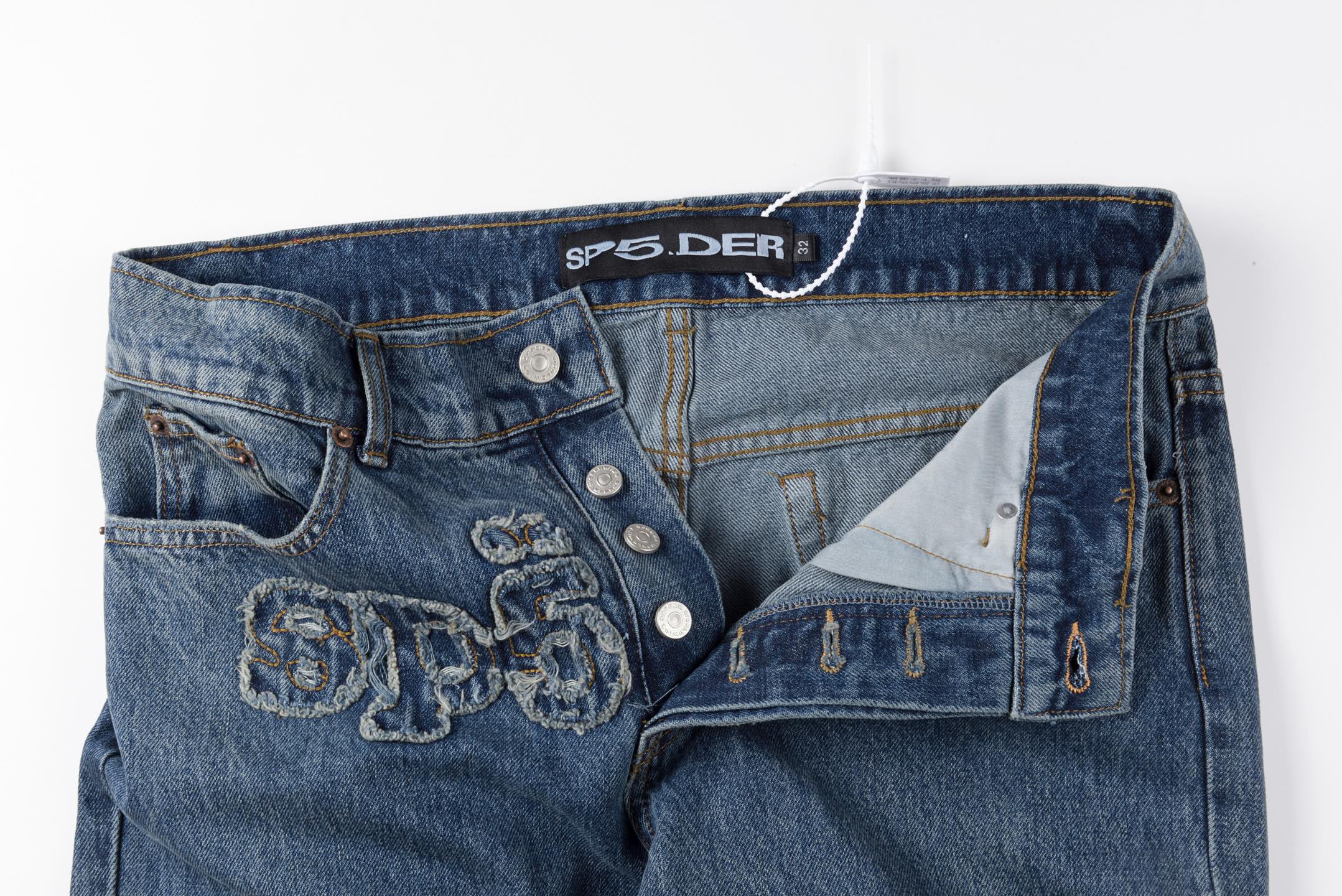 Sp5der 555555 demin jean pant