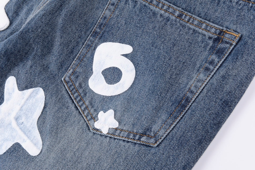 Sp5der Beluga Wash Denim