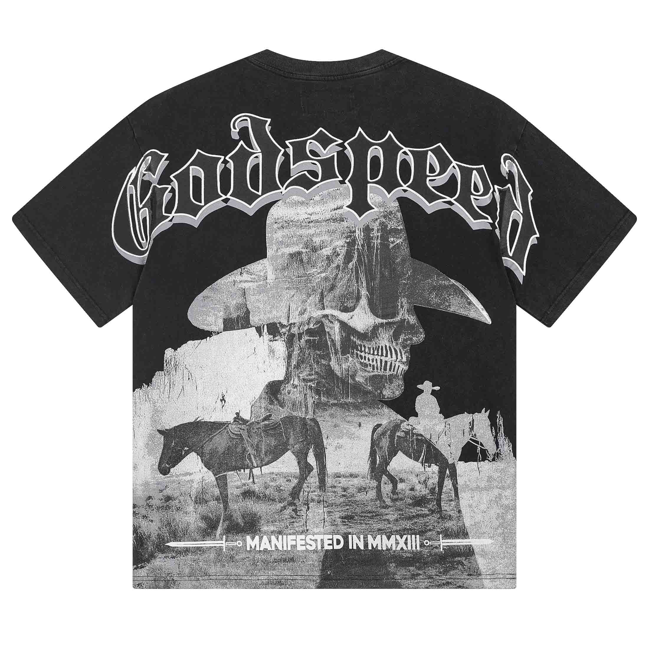 GODSPEED Skeleton Cowboy T-shirt