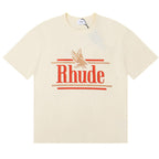 RHUDE  Rossa T-Shirts