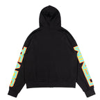 DENIM TEARS Spring Gardens Zip Hoodie Black