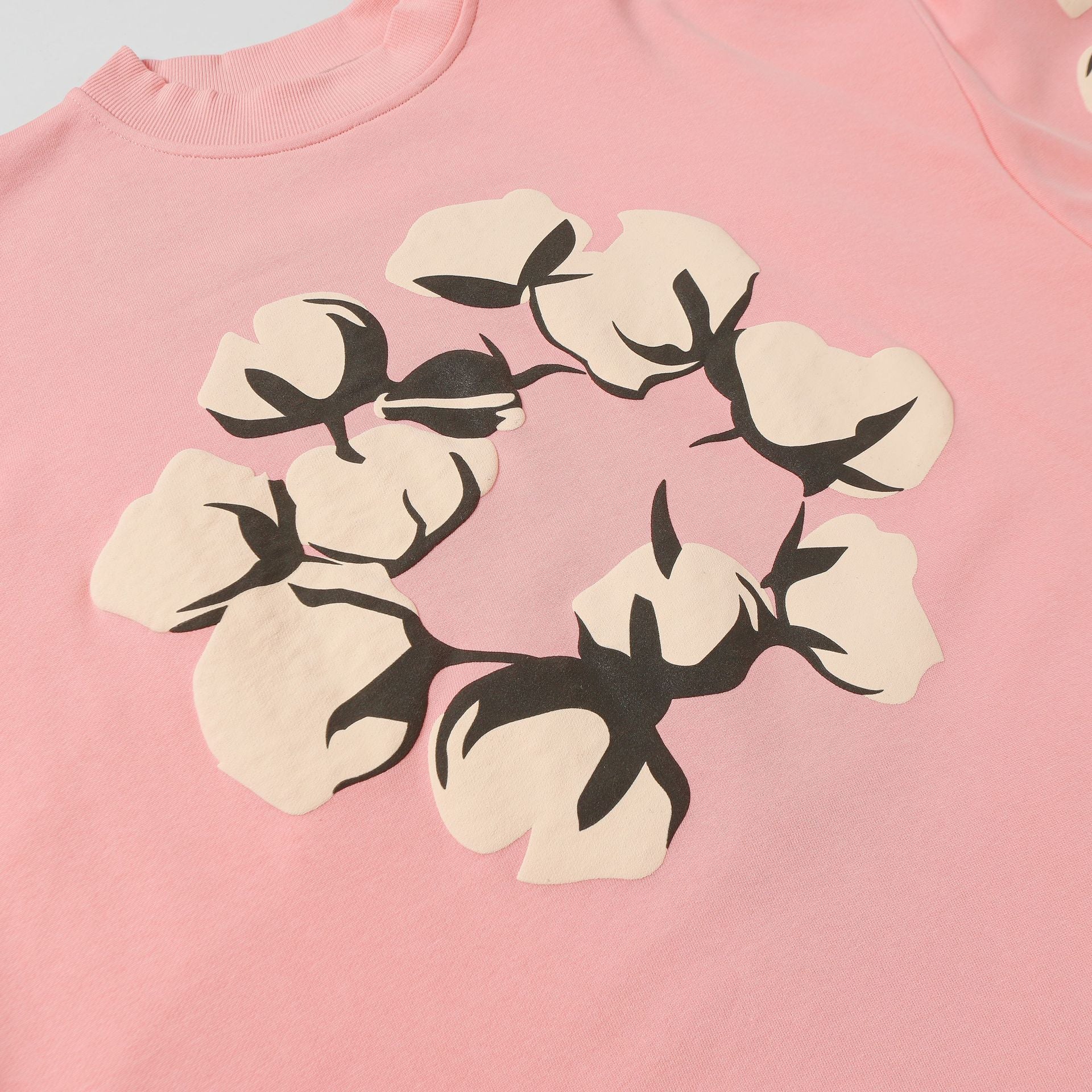 Denim Tears Kapok Pattern Printed Sweatshirts