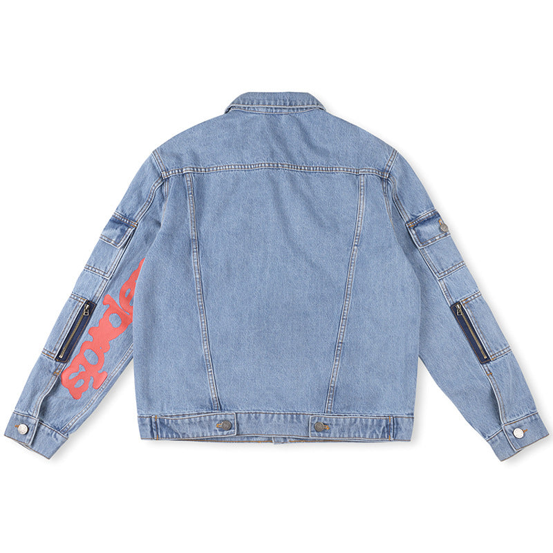 Sp5der Denim V3 Truck Jacket