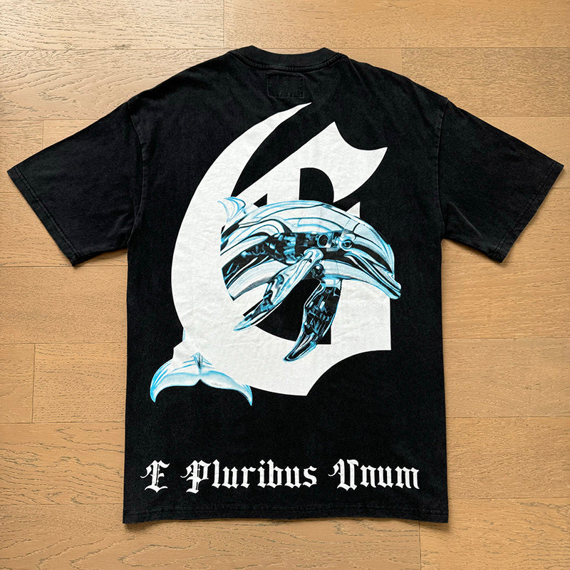 Godspeed Miami Dolphin T-Shirt Black