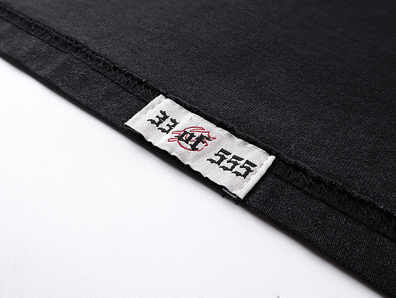 GODSPEED  Men's Black L.O.T.F Crew Neck T-Shirt