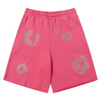 Denim Tears Cashmere Swarovski Cotton Wreath Shorts