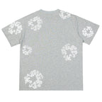 Denim Tears Crystal Patch Cotton logo Design T-Shirts