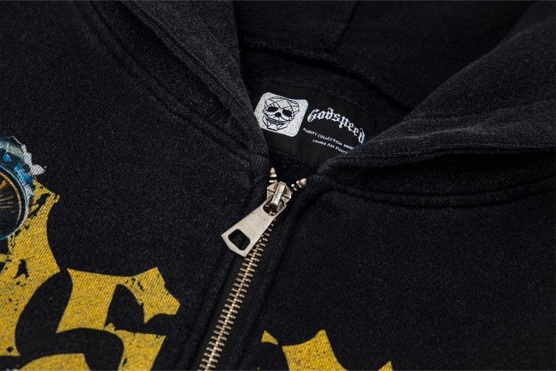 Godspeed Chrome Liberty Zip Hoodies