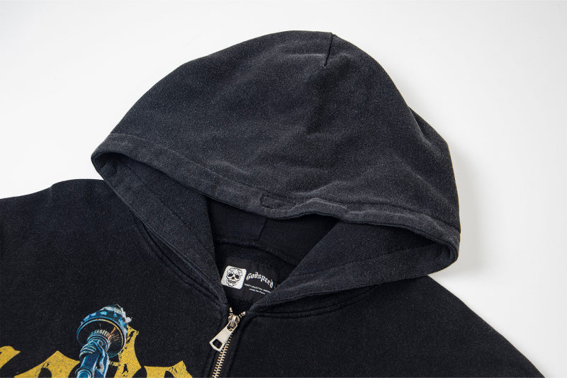 Godspeed Chrome Liberty Zip Hoodies