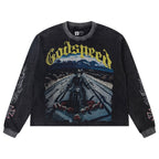 Godspeed Long Lonely Road L/S Thermal Tee
