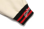 Godspeed Mankind Vs Ai Varsity Jacket Black/red