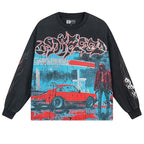 GODSPEED Sunset Drift Layered Long Sleeve T-Shirt