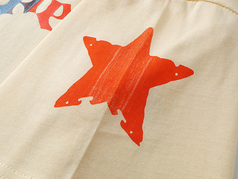 GODSPEED Skeleton Man White Cowboy Hat T-shirt