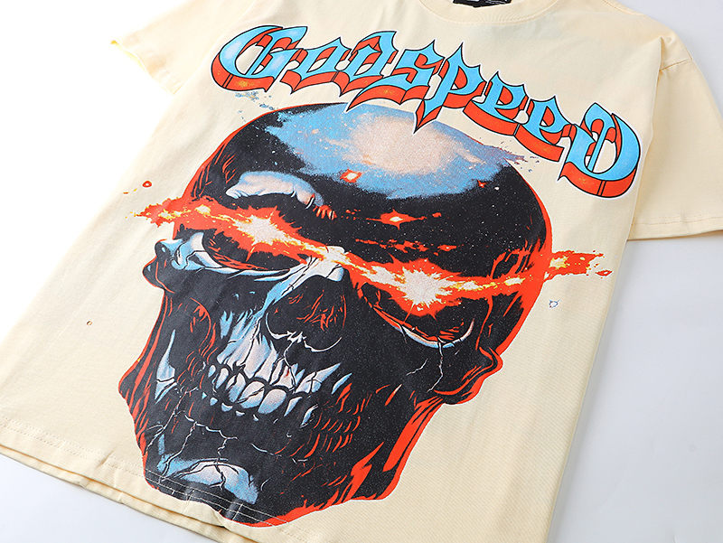 GODSPEED Skull With Flaming Eyes T-shirt