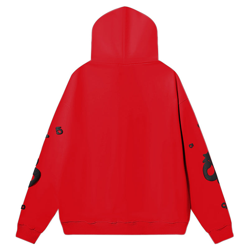 Sp5der Beluga Logo Printed Hoodie