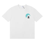 RHUDE Sunset Classic Letter Print T-Shirt