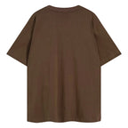 Sp5der 555555 Angel Number T-Shirt Brown