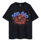 Sp5der 555555 Angel Number T-Shirt Black