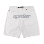 Sp5der OG Logo Denim Short