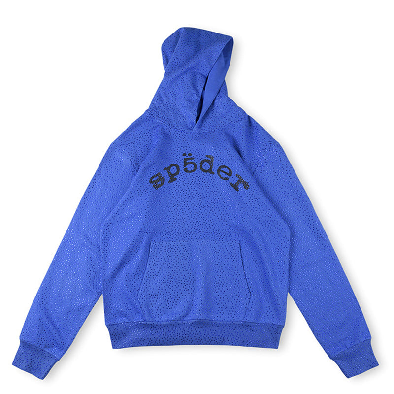 Sp5der VVS Hoodie Bright Diamond Blue