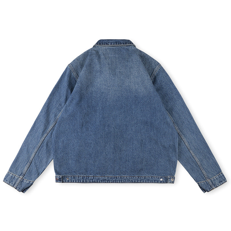 Sp5der Denim Work Jacket