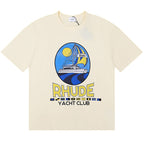 RHUDE Yacht Club Cotton T-shirt