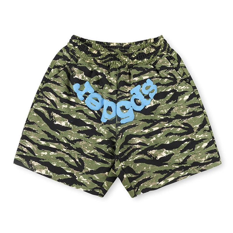 Sp5der OG Web V2 Tiger Camo Sweatshort