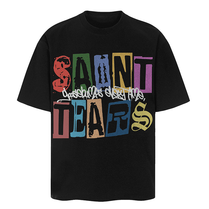 Saint Michael Graphic Printed T-Shirt