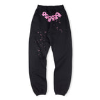 Sp5der Angel Number Sweatpant Black