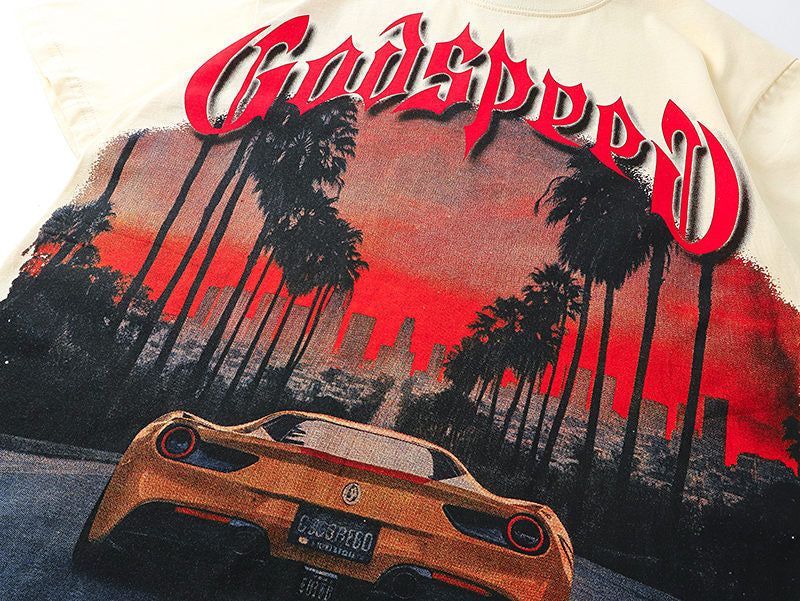 GODSPEED Racing Car T-shirt