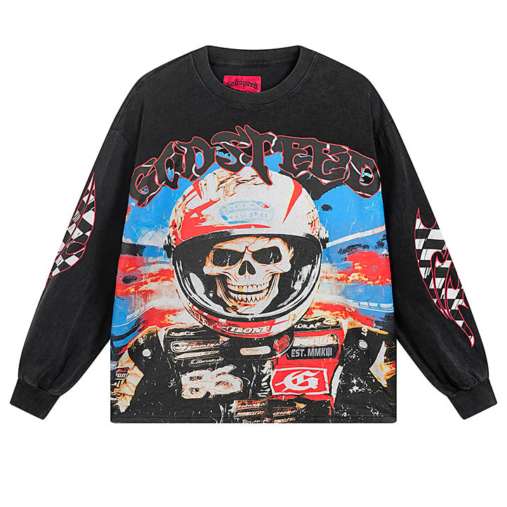 GODSPEED Racer Goldiel Long Sleeve T-Shirt