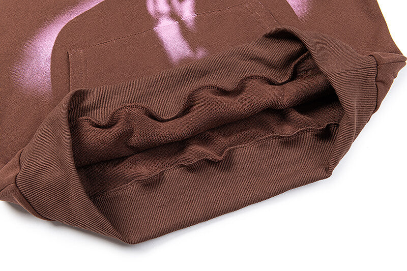 Sp5der Young Thug Pink Hoodie #3818