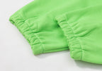 Sp5der White Foam Printing Pant-Green #8308
