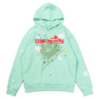 Sp5der Bellini Hoodie Green #3816