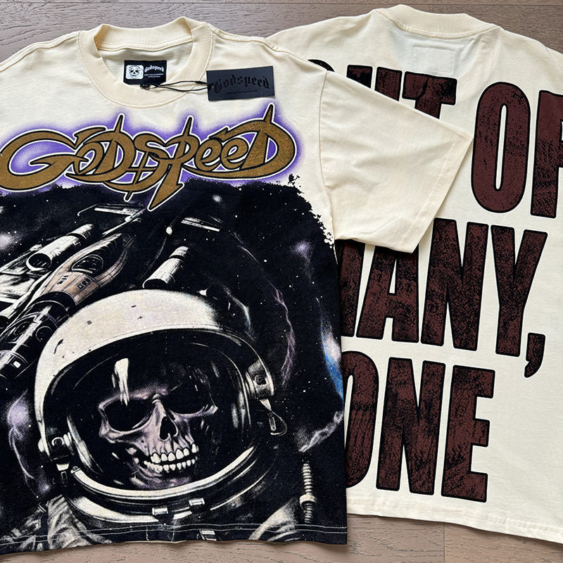 GODSPEED Skeleton Astronaut T-shirt