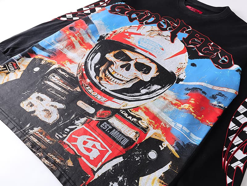 GODSPEED Racer Goldiel Long Sleeve T-Shirt