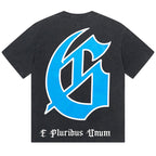 GODSPEED Astronaut Meets Skeleton Hand T-shirt