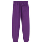 Sp5der Black Foam Printing Pant-Purple #8308